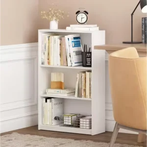 40.3 in. Tall Wood 4-shelf Standard Bookcase